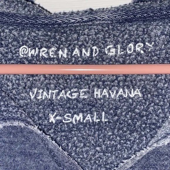 Wren and Glory vintage Havana hoodie, oversized XS. - Picture 4 of 7